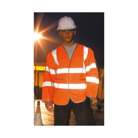 VESTE DE SÉCURITÉ LEGERE HAUTE VISIBILITE