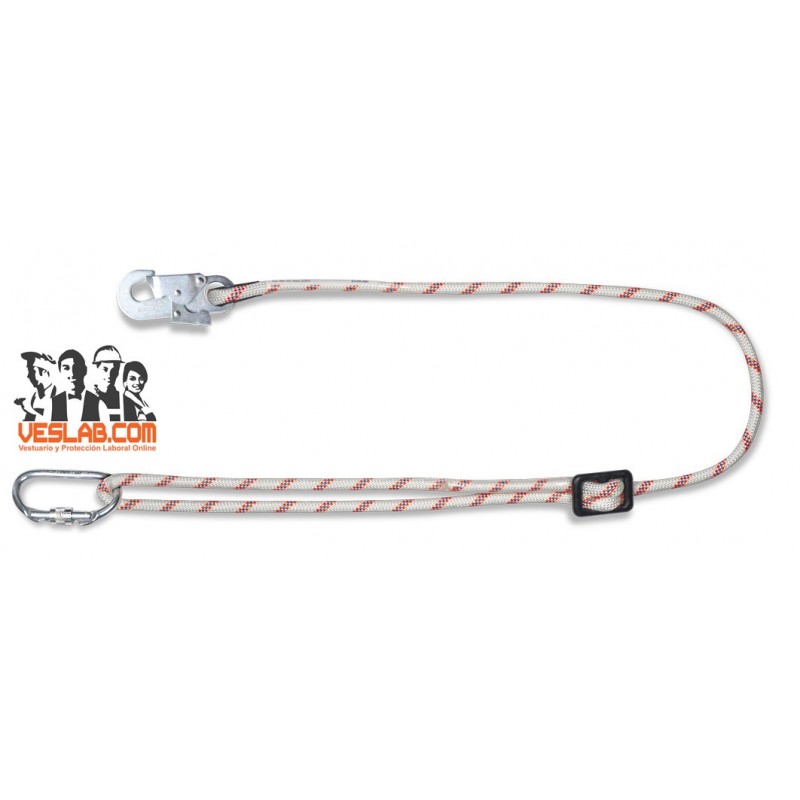 AJUSTABLE ROPE WITH CARABINERS