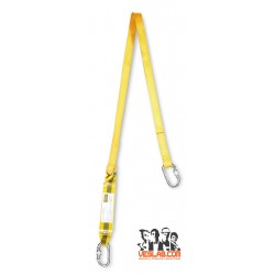 cinta con absorbedor ergo shock y mosquetones 1