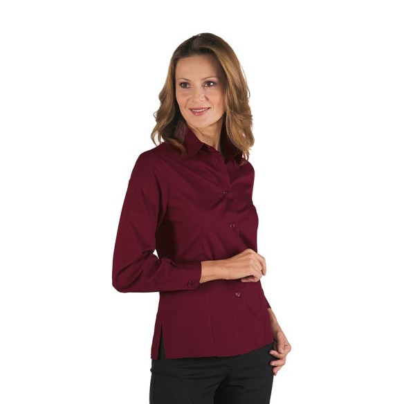blusa isacco kyoto manga larga burdeos 1