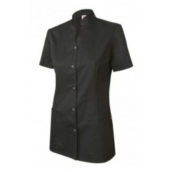 SHORT-SLEEVED JACKET WITH SNAP FASTENINGS