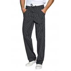 ISACCO VIENNA NERO TROUSERS