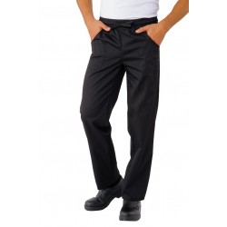 ISACCO VIENNA NERO TROUSERS