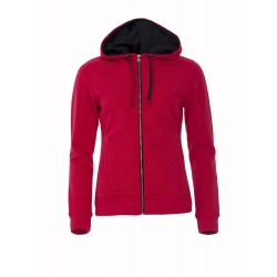 SUDADERA CLIQUÉ CLASSIC HOODY CREMALLERA ENTERA LADIES