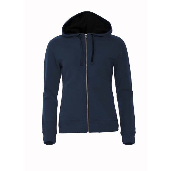 CLIQUÉ CLASSIC HOODY FULL ZIP LADIES SWEATSHIRT 