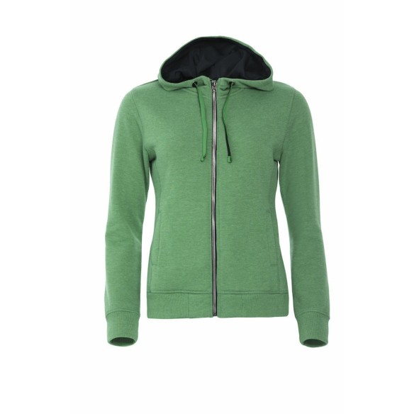 DESSUADORA CLIQUÉ CLASSIC HOODY CREMALLERA SENCERA LADIES