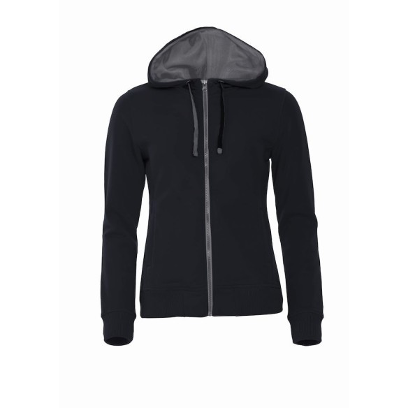 CLIQUÉ CLASSIC HOODY FULL ZIP LADIES SWEATSHIRT 