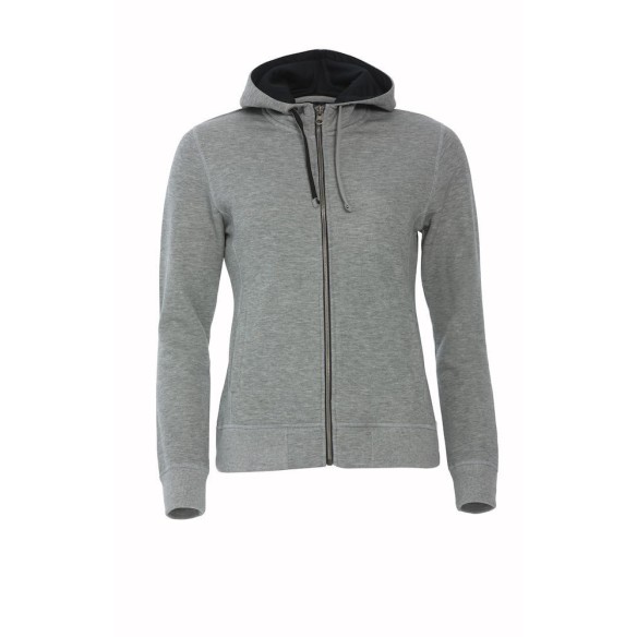 CLIQUÉ CLASSIC HOODY FULL ZIP LADIES SWEATSHIRT 