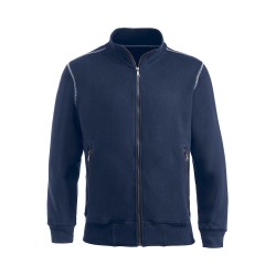 sudadera cliqué logan cremallera entera 1
