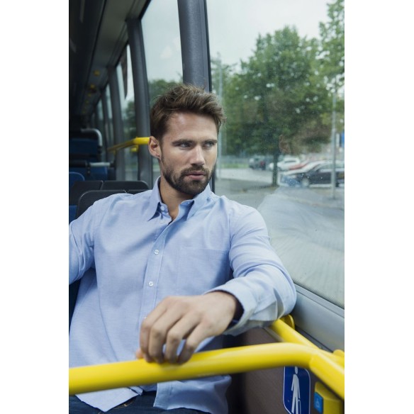 SHIRT MANCHES LONGUES CLIQUE OXFORD