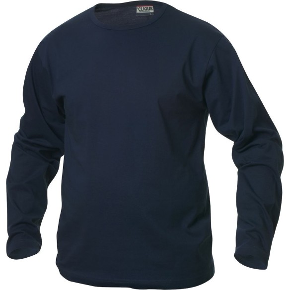 T-SHIRT CLIQUË FASHION-T MANCHE LONGUE 100% COTTON ENTAILLÉ POUR HOMME