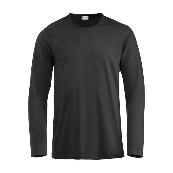 T-SHIRT CLIQUË FASHION-T MANCHE LONGUE 100% COTTON ENTAILLÉ POUR HOMME