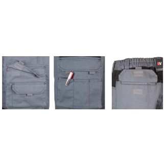 pantalon canvas bicolor multibolsillos 3 2