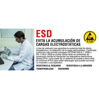 BLOUSE COFRA ELECTROSTATIC 2