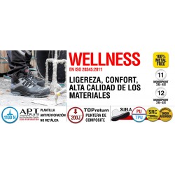 BOTTES DE SÉCURITÉ COFRA POP BROWN S3 SRC