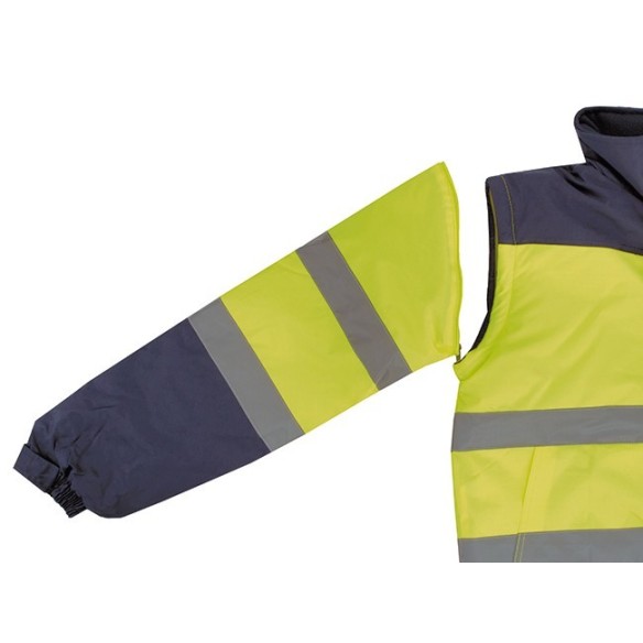 VESTE BICOLEUR HAUTE VISIBILITE