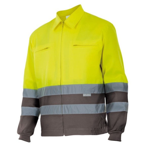 VESTE HAUTE VISIBILITÉ BICOLOR 
