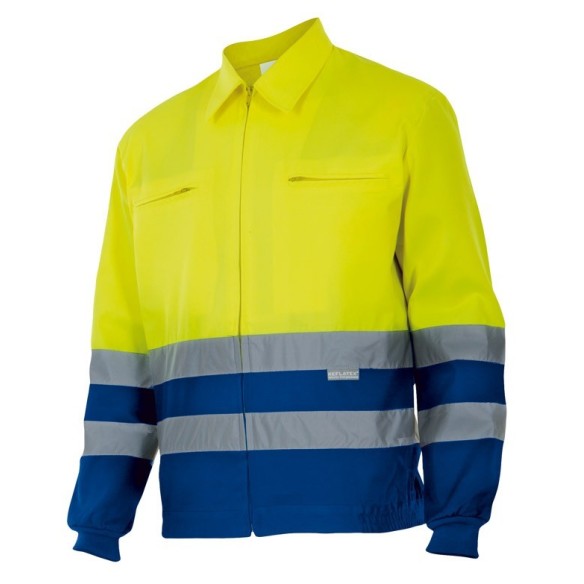 VESTE HAUTE VISIBILITÉ BICOLOR 