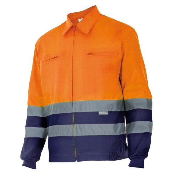 VESTE HAUTE VISIBILITÉ BICOLOR 