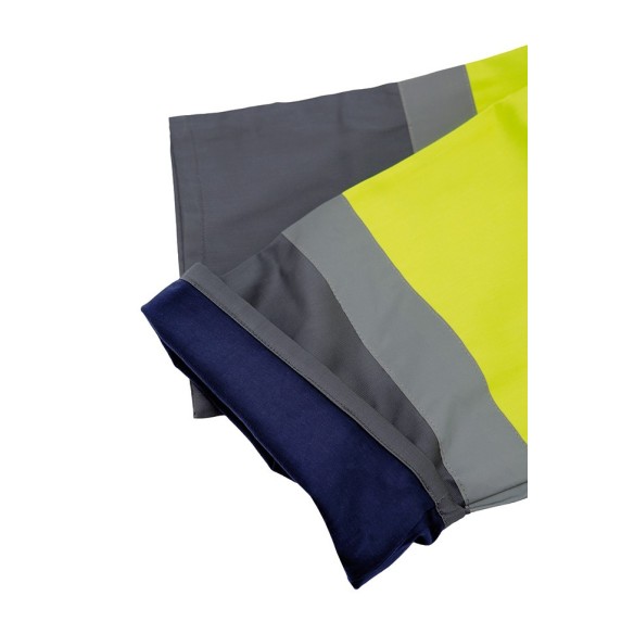 PANTALON HAUTE VISIBILITÉ BICOLEUR DOUBLÉ 