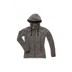 polar active power mujer con capucha y cremallera 1