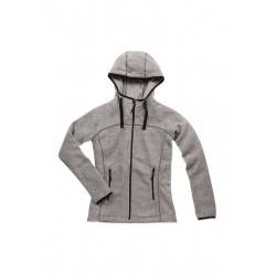 polar active power mujer con capucha y cremallera 2