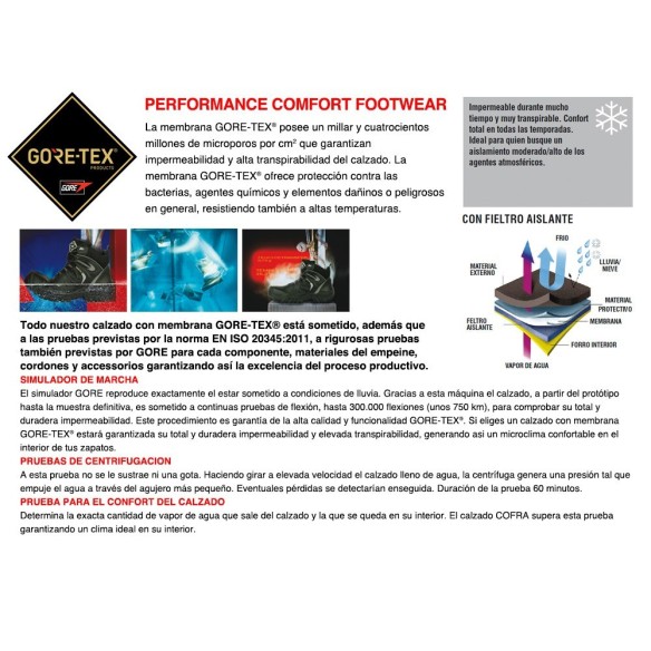 COFRA CHAGALL BLACK S3 WR SRC GORETEX SAFETY BOOTS