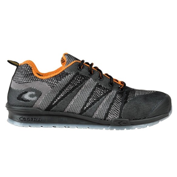 CHAUSSURE COFRA FLUENT BLACK/ORANGE S1 P SRC