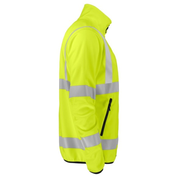 chaqueta softshell en iso 20471 clase 3 4