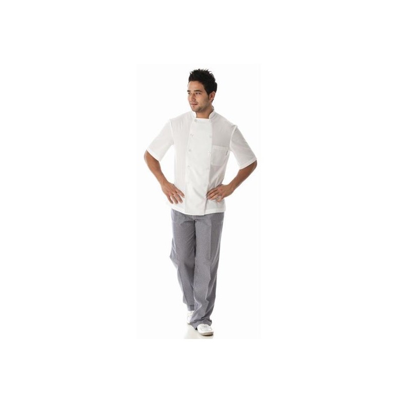 CONJUNTO COCINA BASICO HOMBRE 4103 (CHAQUETA m/larga y PANTALÓN CUADROS)