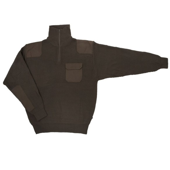 Jersei avec des ajouts et demi zip