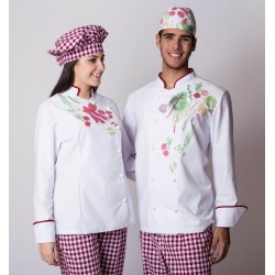 CHAQUETA COCINERO ESTAMPADA