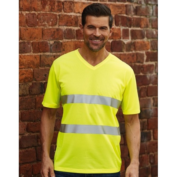 FLUO V-NECK T-SHIRT