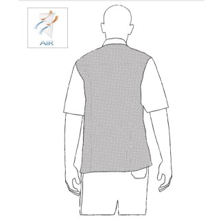 VESTE CUISINE BROWN OTTAVIO MANCHE COURTE 2