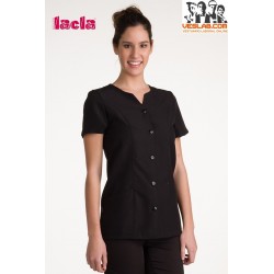 BLOUSE LACLA COU V BOUTONS