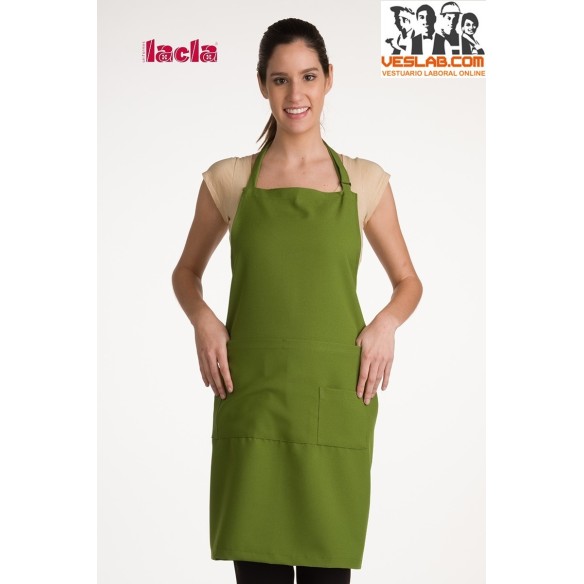 delantal lacla con peto
