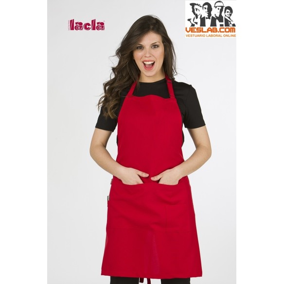delantal lacla con peto