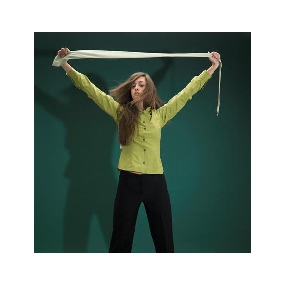 Camisa senyora coll mao, màniga llarga