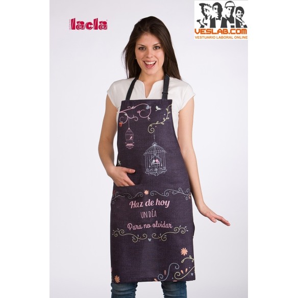 LACLA APRON BIRDS