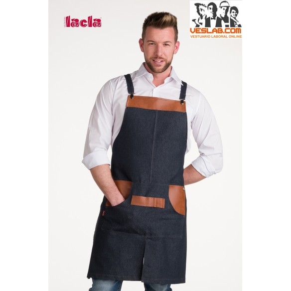 delantal lacla retro tejano 1