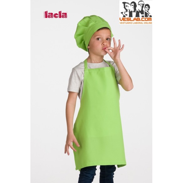 DAVANTAL I GORRO LACLA INFANTIL