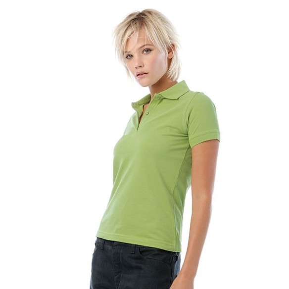  POLO PIQUE SEÑORA MANGA CORTA 100% ALGODON
