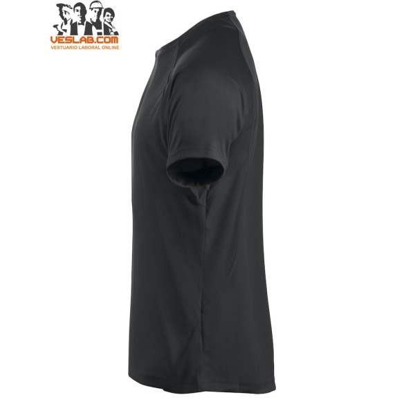 camiseta blanca de manga corta de hombre active-t clique 20