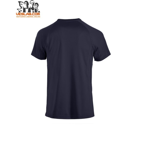 camiseta blanca de manga corta de hombre active-t clique 26