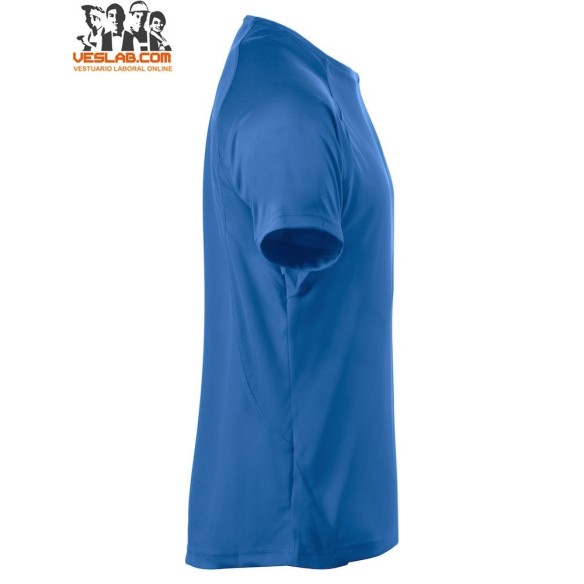 camiseta blanca de manga corta active-t clique ladies 17