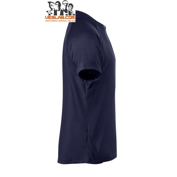 camiseta blanca de manga corta active-t clique ladies 29