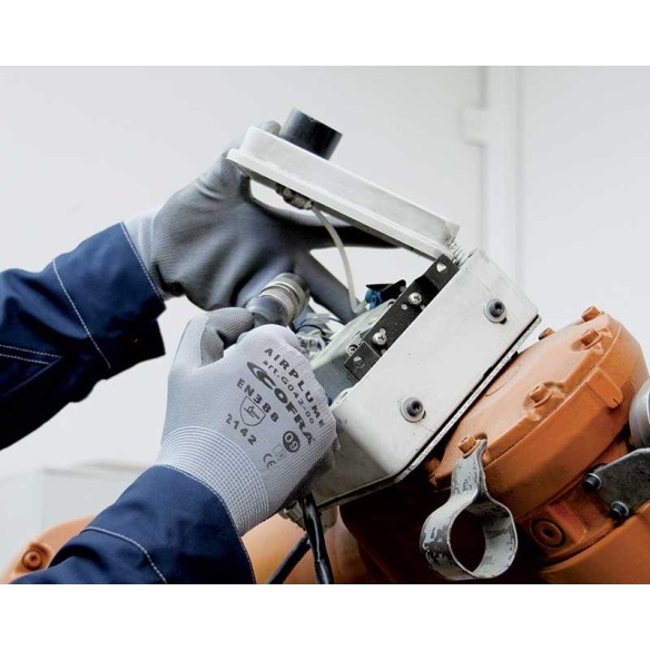 GANTS COFRA AIRPLUME (PU) PAQUETE 12 uds.