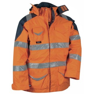 MANTEAU COFRA PROTECTION HAUTE VISIBILITÉ 2