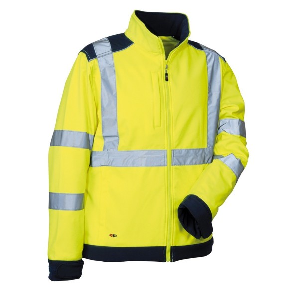 BLOUSON SOFTSHELL COFRA SIDEIA HAUTE VISIBILITÉ