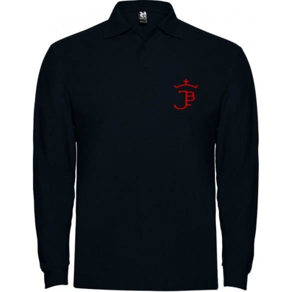 PRINTED LONG SLEEVES POLO